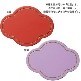 Decole ZSG-35569G Concombre Cloud Base, Red Cloud, Approx. 4.8 x 3.7 x 0.5 inches (122 x 93 x 12 mm)