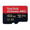 SanDisk 512GB microSDXC Extreme PRO Memory Card Compatible with DJI