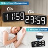 Peakeep Small Digital Alarm Clock Plug in for Bedrooms Bedside,