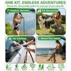 Beviliu Portable Camping Shower with 3 Gallon Food Grade Jug,