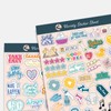 Variety Sticker Sheets for Planners, Journals, and Notebooks