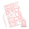 56" Pink Jumbo Plastic Gift Bag, Baby Girl Design Extra