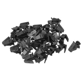 VekAuto Nissan Replacement Front Grille Bumper Cover Clip for Arteima 2002-2004 Durable Plastic Black Retainer Fasteners Set of 30