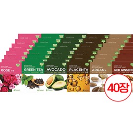 Partner company [40 sheets] Daily face pack, whitening, moisture, acne, skin soothing, men’s mask pack, dermatology, 1 pack per day / [40장] 데일리 얼굴팩 미백 수분 여드름 피부진정 남자 마스크팩 피부과 1일1팩