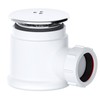 SPARES2GO Shower Trap for 50mm Tray Plug Hole 40mm 1.5"