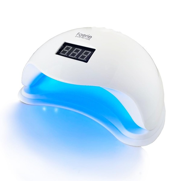 Nail Light, UV + LED, 48 W, LED Light, Industry Attention, Low Heat Function, All Gel Compatible, CCFL-Free, Motion Sensor, Nail Dryer, Gel Nail Craft Resin [UV+LED Dual Light Sources] UV / LED Dual Light Source, Japanese Instruction Manual Included (Eng