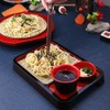 DECHOUS Soba Noodle Plate: 2 Sets Japanese Cold Soba Noodle