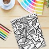 Graffiti Pattern Thickening Painting, Graffiti Painting for Stress Relief &