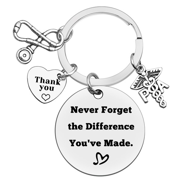 Xiahuyu Physician Assistant Gift PA Keychain Physician Assistant Appreciation Gift