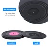 BEEK 5XVD Pack of 12 Retro Vinyl CD Record Coasters