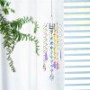 H&D HYALINE Chandelier Crystal Wind Chimes – AB Coating Prism