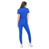 Natural Uniforms Ultra Stretch Womens Jogger Scrub Set (True Royal