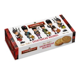Campbells Shortbread - 120g Handcrafted Shortbread Fingers Pipers, Premium Quality Ingredients, Ideal for On-the-go Snacking, Versatile Treats
