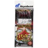 Hayabusa Thick Leader Sabiki Real Shrimp 5 Hooks No. 6/5-8