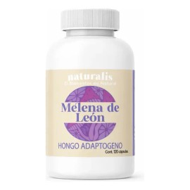 Hongos Adaptógenos Melena De León Suplemento 120 Capsulas                                                                                             