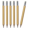 TH Golf 100pcs Golf Pencils, 4 Inch Mini Pencils Half