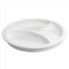 Divided Plate - Portion Plate - Adult Sectioned Eating Aid (White)