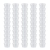 MIUPOO Plastic Souffle Cups,Disposable Clear Leak Proof Sauce Cup With