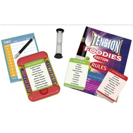 Cheatwell Games Tension Foodies Edition - The Top 10 Naming Game - Party Game For Ages 12+ - Food & Drink Trivia Game That Will Keep You Guessing