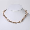 [MIONO] Yumi sienne Pearl Necklace, Large Beads, Multi, Ceremonial Occasions,