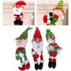 3pcs/Set Cute Santa Claus Snowman Doll Wine Bottle Cover Holder