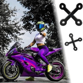 YZF-R6 Lowering Link Kit, Lowers 2 Inches, Fits 2006-2024 Yamaha YZF-R6, Replaces Cushion Arm 2C0-2217M-00-00, Rear Shock Mount Linkage Plate