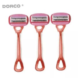 Dorco 도루코 이브 모이스춰 면도기 3매입 바디 면도기 Dorco Eve Moisture Razor 3-Pack Body Razor [Single item]