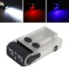 Pocket Flashlight 180 Degree Head Rotating IP67 Waterproof 110dB Buzzer