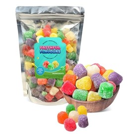 Spice Gum Drops Candy Assorted - jelly candy, Spice Drops, Gumdrop Tree, Spiced Drop Candies, Gumdrops Candies, Spiced Gum Drop, jelly drops-16OZ-1LB Resealable Bag