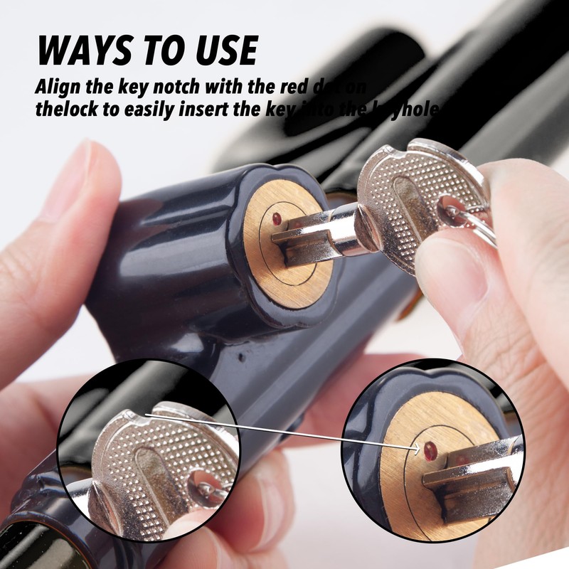 CARTMAN Vehicle Steering Wheel Lock Car Anti Theft Security Lock