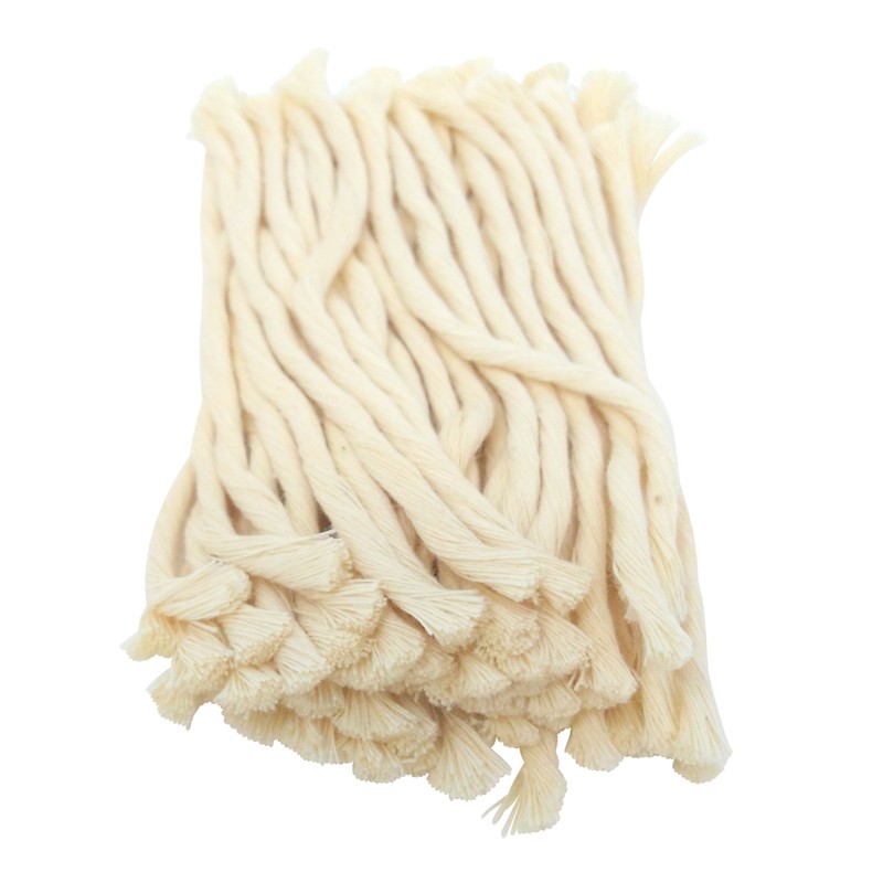 Ner Mitzvah Natural Cotton Smokeless Wicks – 50 Count (Approx.)