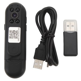 Body Cam Mini 4K 1080P HD Wireless WiFi Audio Video Recording Night Viewing Wide Angle Motion Detection 128G Memory