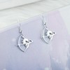 OKEYCH Archer Gift Archery Earrings Arrow Fan Jewelry Hunting Lover
