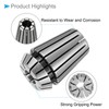 CoCud Spring Collet Chuck, ER-20 Spring Collet 8mm Clamping Diameter,