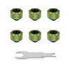 Thermaltake Pacific Green C-Pro G1/4 PETG 16mm OD Compression Fitting