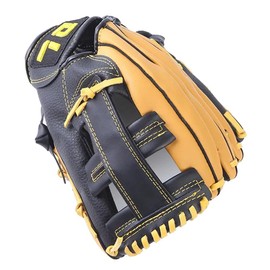 JAVERGGN Professional Baseball Gloves Youth Adult Leather Baseball Gloves Softball Training Catcher Gloves 11.5 Inches