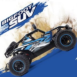 Vsunhoo Hobby RC Car, 25 KPH High-Speed 4WD RC Truck, 2.4 GHz Remote Control Car, All-Terrain Electric Vehicle,ORRC001B