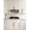 Asimerdeco 10 Pack Brushed Gold Cabinet Pulls 3 Inch(76mm) Kitchen