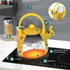 Whistling Tea Kettle for Stove Top Enamel on Steel Teakettle,
