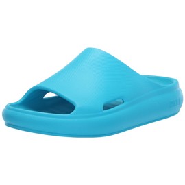 Reef Boy's Kids Rio Slide Sandal, Scuba Blue, 5 US Big Kid