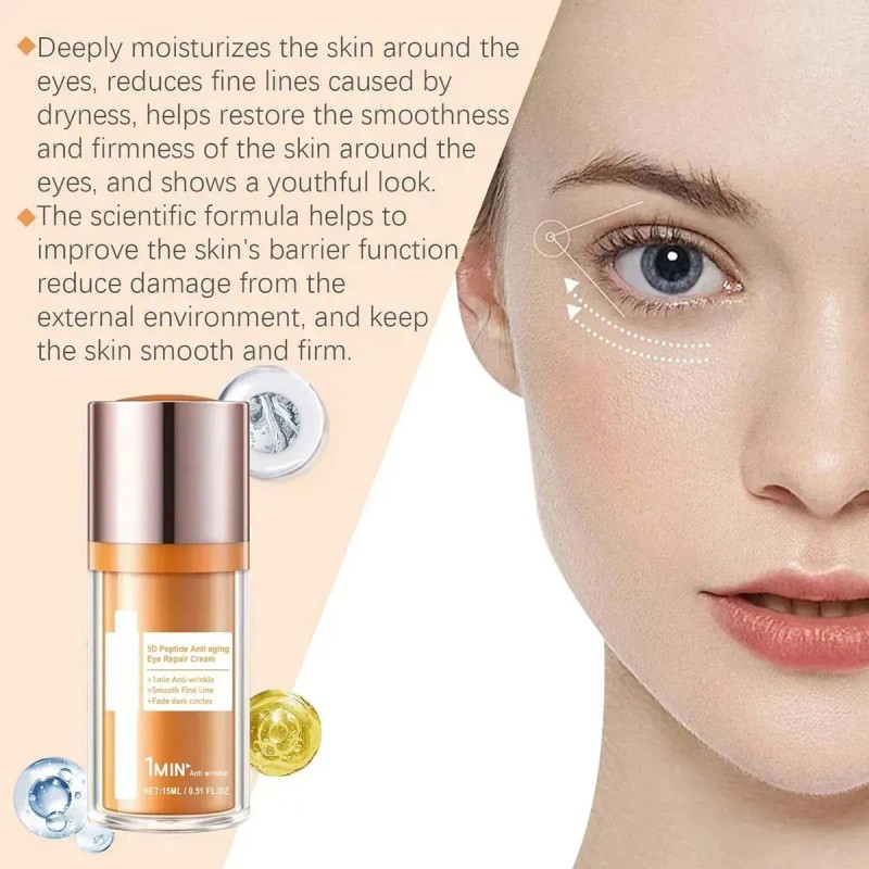 Crema Hidratante Para Ojos 5d An Peptide