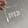 Wedding Nail Innocent Nail Aurora Glow - S-Oval / 웨딩네일