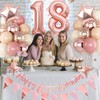 Blush 18th Birthday Balloons