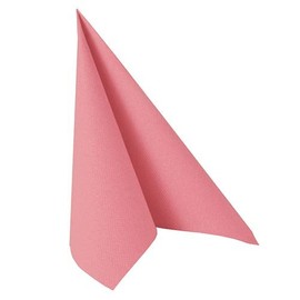 'Premium Serviettes "ROYAL Collection 1/4-fold 40 cm x 40 cm Pink Wedding Party. Quantity: 100 pieces