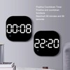 Digital Clock Large Screen LED USB 5V Remote Multifunctional Temperature