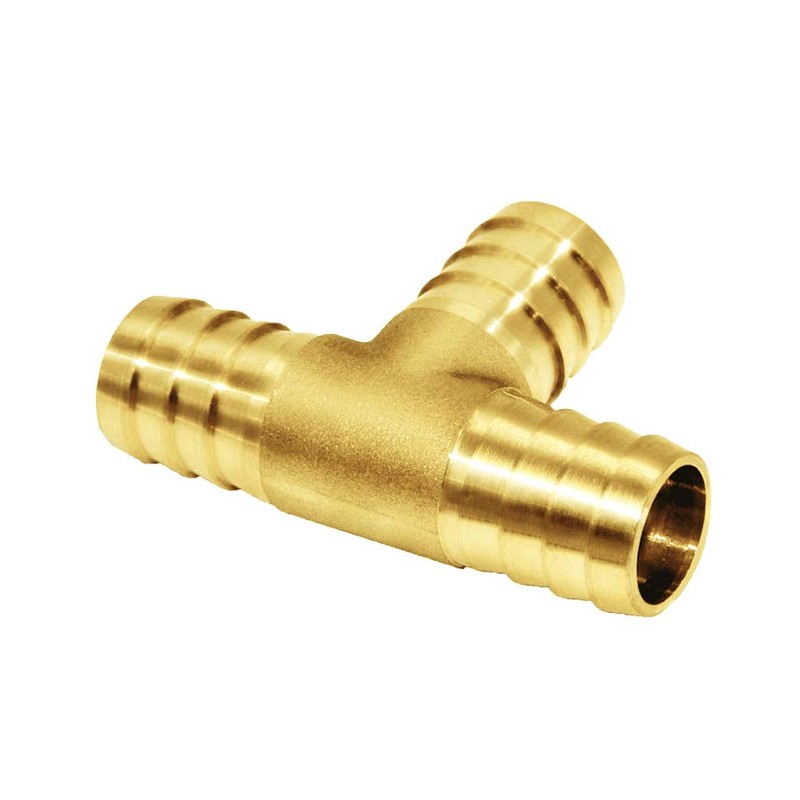 Joywayus 3/4" Hose Barb Tee 3 way Union Fitting Intersection/Split