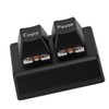 Programmable Keypad 2 Keys Copy Paste Red Switch USB C