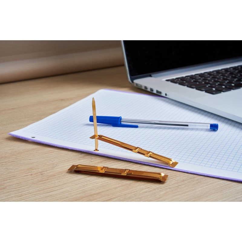 MTL79190 - Pack of 50 Fasteners, Gold