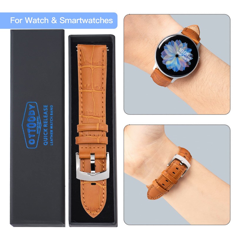 [OTTOODY] Watch Band, Watch Band, 0.7 inch (18 mm), 0.8
