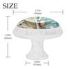 NEWzone 4 Pack Drawer Knobs Beach Starfishes Seashells Cabinet Knobs